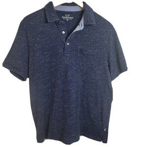 Men's Blue Vineyard Vine Polo with pocket